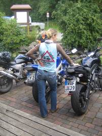 Biker-Ladys im Sepember in Fleckenberg 011